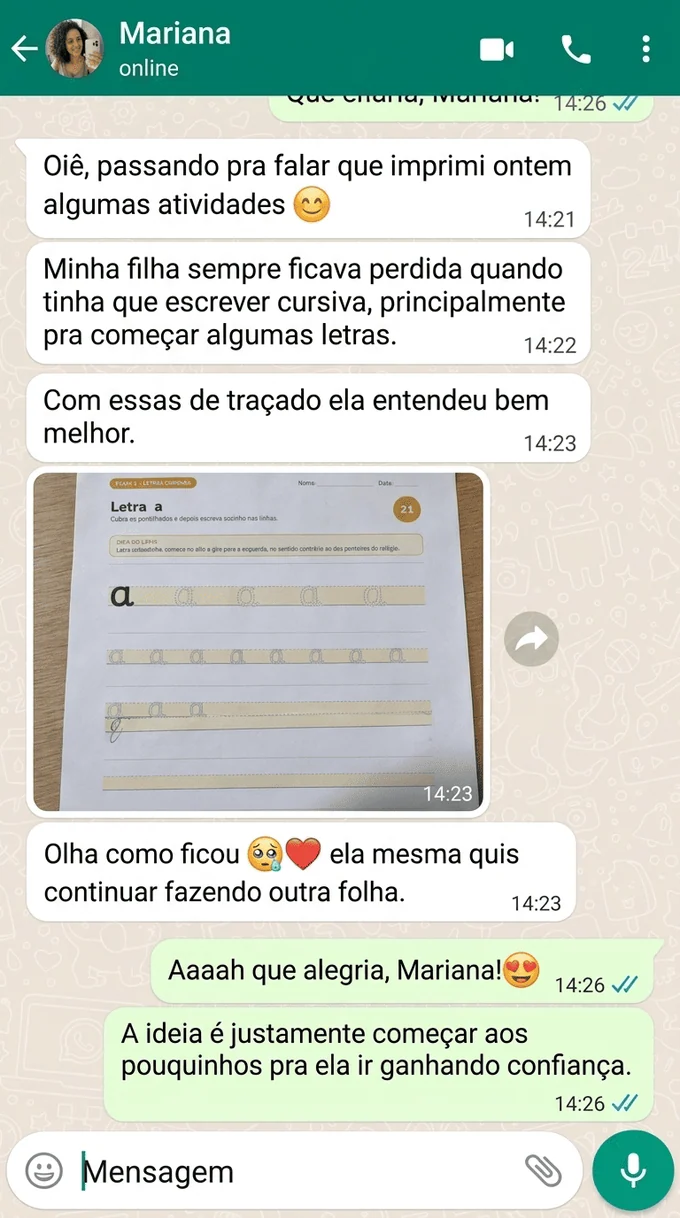 Depoimento de cliente 1